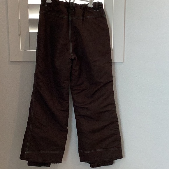 Cherokee Brown Snow Pants, Size Large 10/12, like new condition (see notes) - Picture 2 of 8